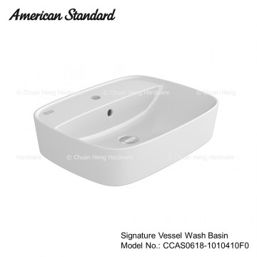American Standard Signature Vessel with Deck (1-Hole) Basin