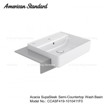 American Standard Acacia SupaSleek Semi-Countertop Wash Basin