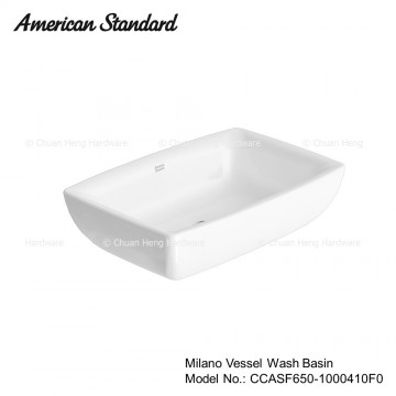 American Standard Milano Vessel Wash Basin