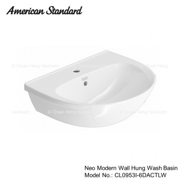 American Standard Neo Modern Wall Hung Wash Basin
