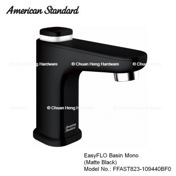 American Standard EasyFLO Basin Mono (Matt Black)-EXP