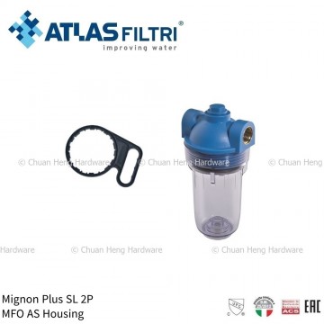 Atlas Filtri 5" Mignon Plus SL 2P MFO AS Filter Housing