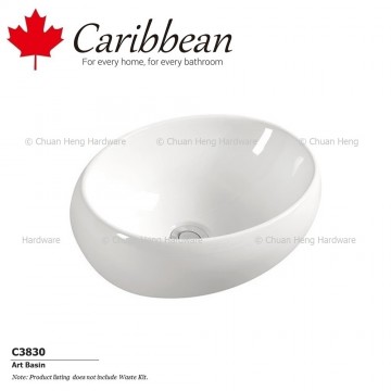Caribbean 3830 Counter Top Basin
