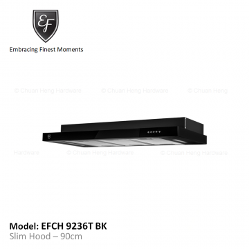EF EFCH 9236T BK Cooker Hood 90cm