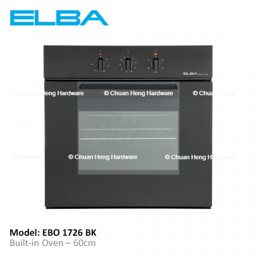 ELBA EBO 1726 BK/WH Built-in Oven 60cm