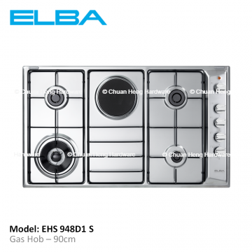 ELBA EHS 948D1 S Gas Hob 90cm