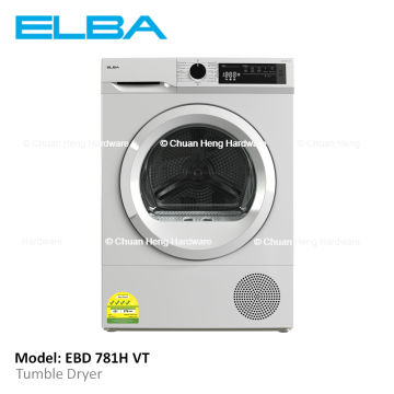 ELBA EBD 781H VT Tumble Dryer 7kg