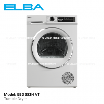 ELBA EBD 882H VT Tumble Dryer 8kg