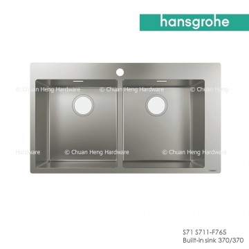 Hansgrohe 43303809 Built-in sink 370/370