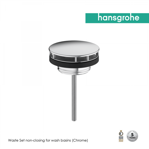hansgrohe Waste set non-closing for washbasins