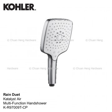 Kohler R97009T-CP Rain Duet Multifunction Katalyst Air Handshower