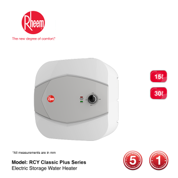 Rheem RCY Classic Plus Electric Storage Water Heater
