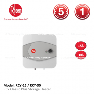 Rheem RCY Classic Plus Electric Storage Water Heater