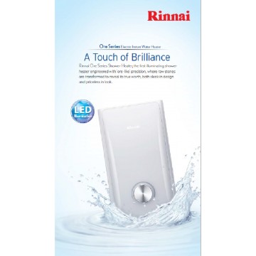 Rinnai Instant Heater Ore Series Handshower
