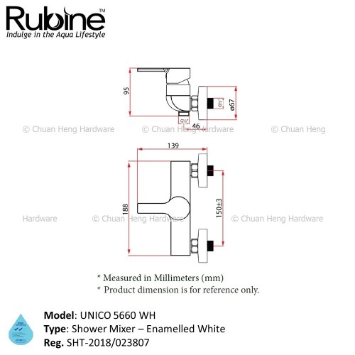 Exposed Bath / Shower Mixer