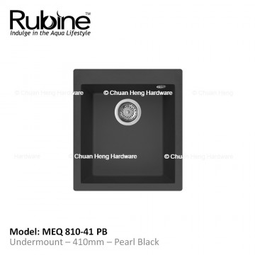 Rubine MEQ 810-41 Single Bowl Granite Sink