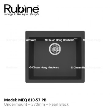 Rubine MEQ 810-57 Single Bowl Granite Sink